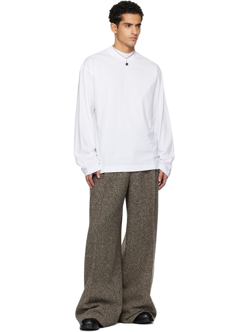 Dries Van Noten White Long Sleeve T-shirt outlook