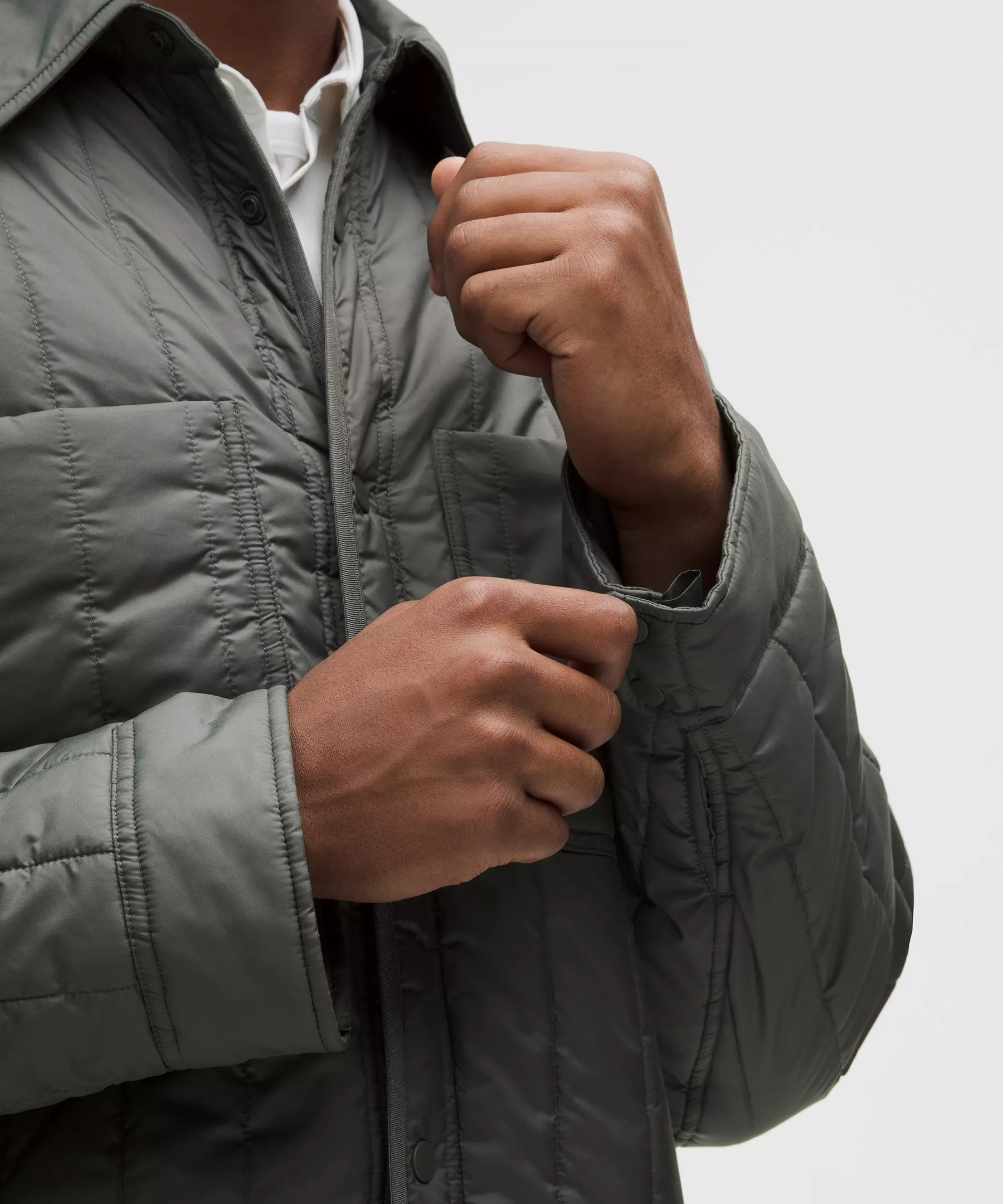 Insulated Quilted Shirt Jacket - 8
