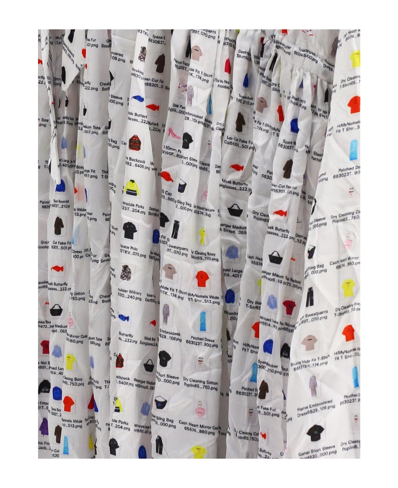 Graphic Printed Oversized Midi Dress - 3