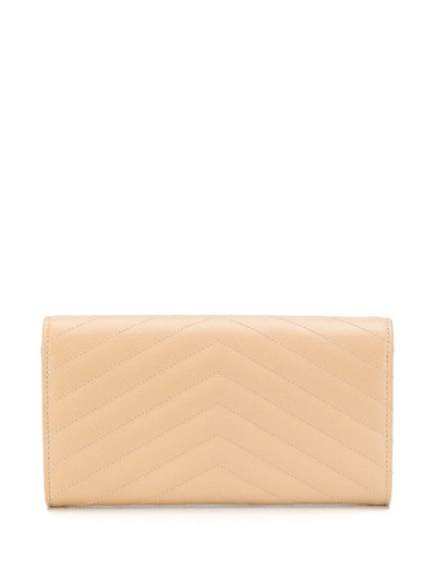 SAINT LAURENT large Monogram flap wallet outlook