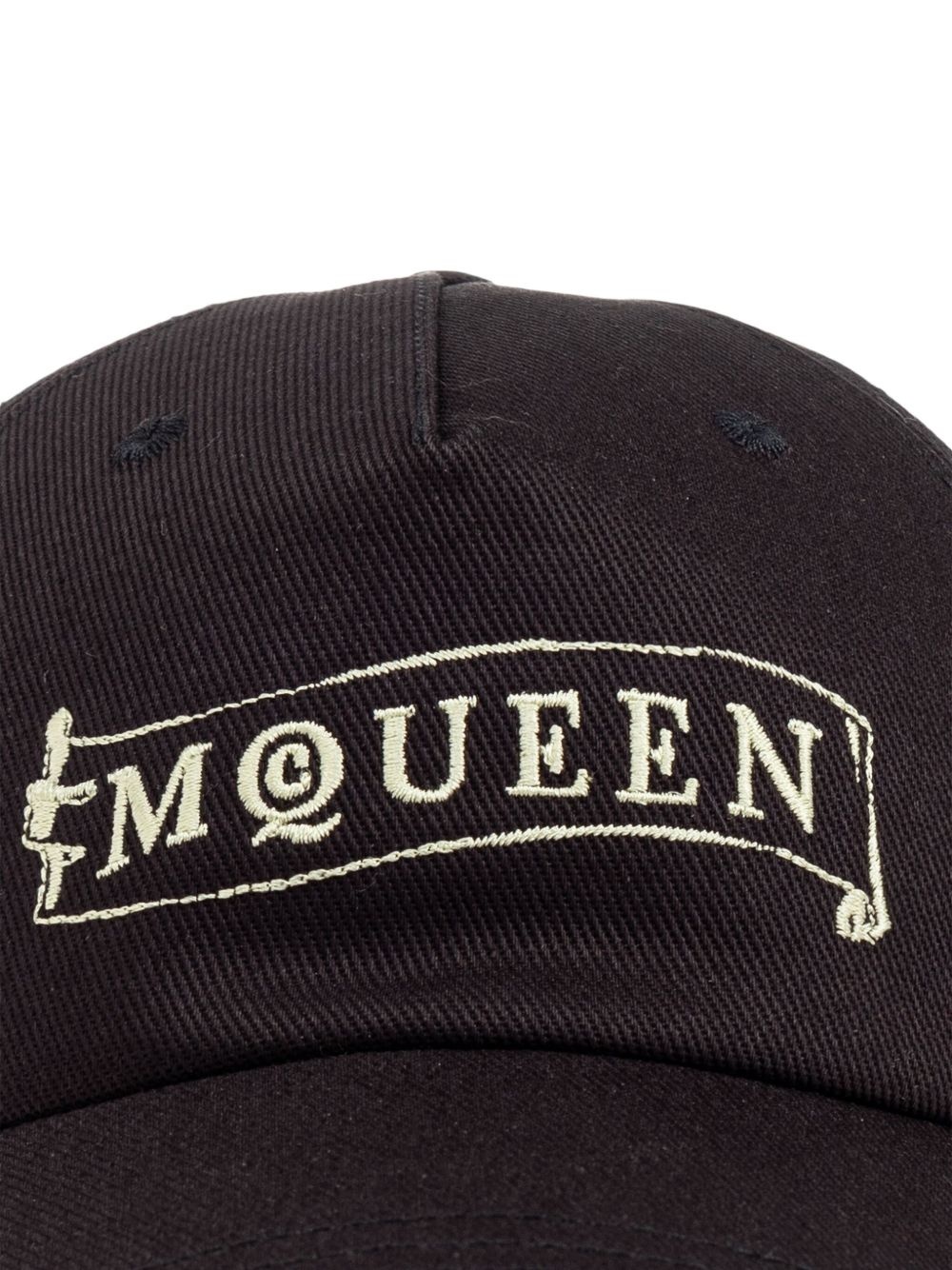 embroidered-logo baseball cap - 3