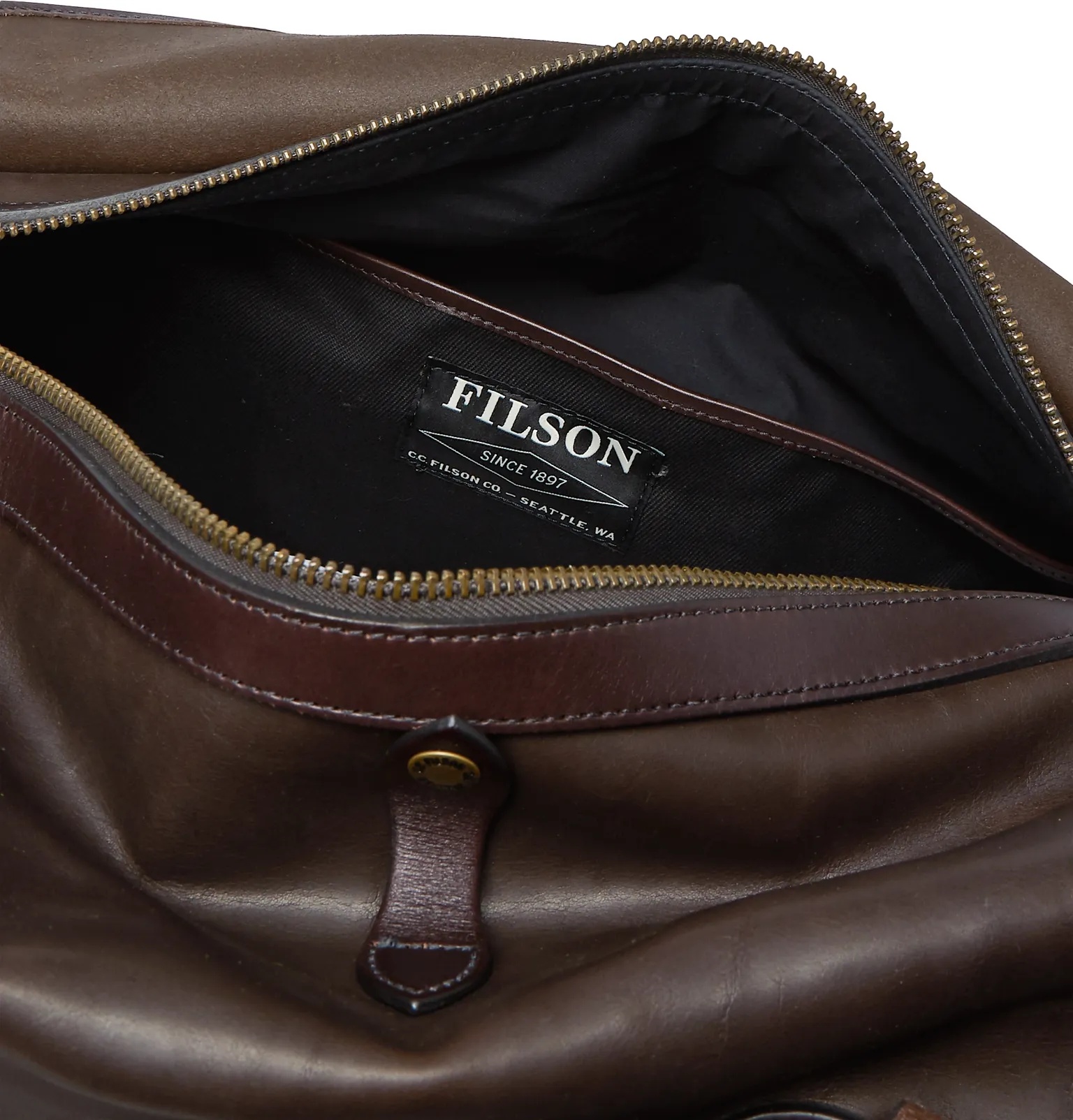 Leather Duffle Bag - 3