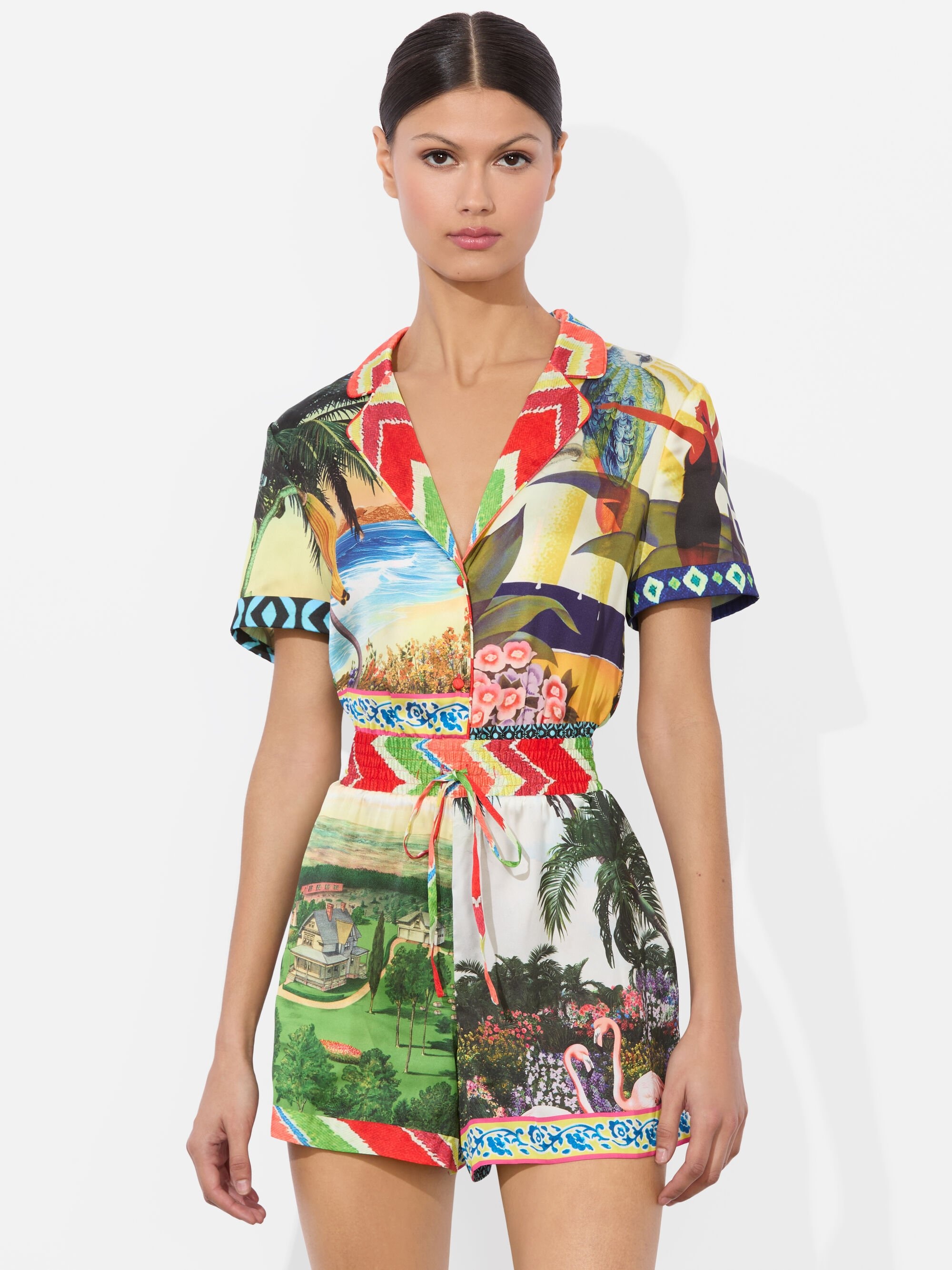LEIGHTON PAJAMA ROMPER - 5