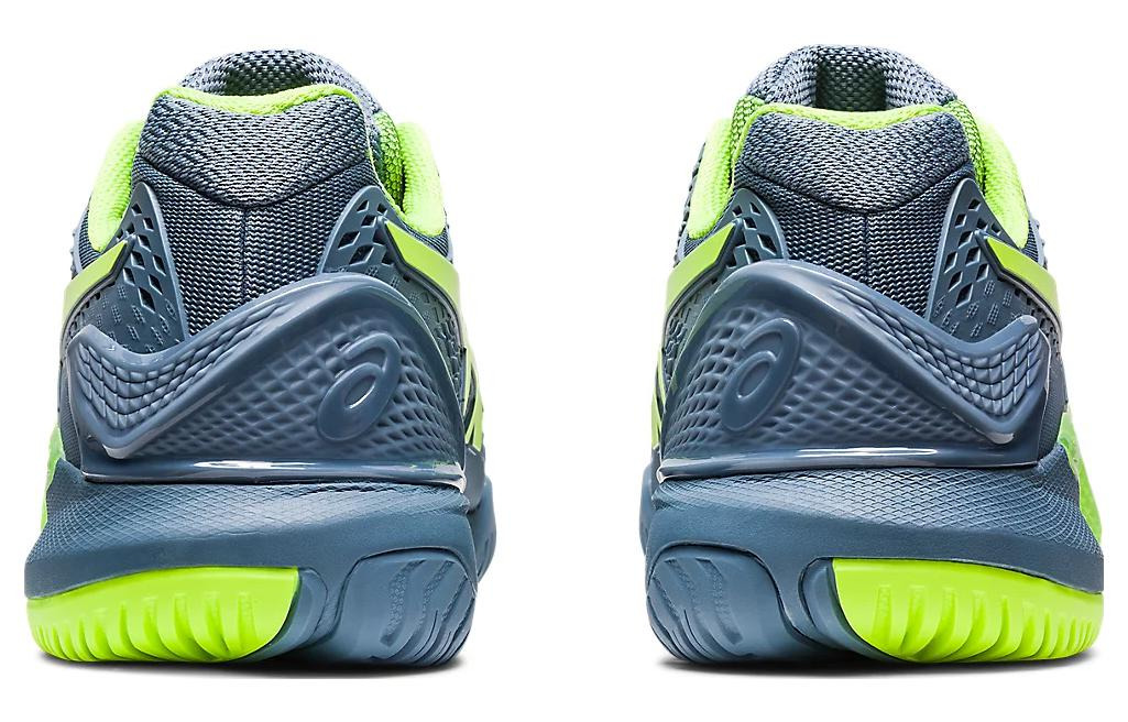 Asics Gel Resolution 9 'Steel Blue Hazard Green' 1041A330-400 - 6