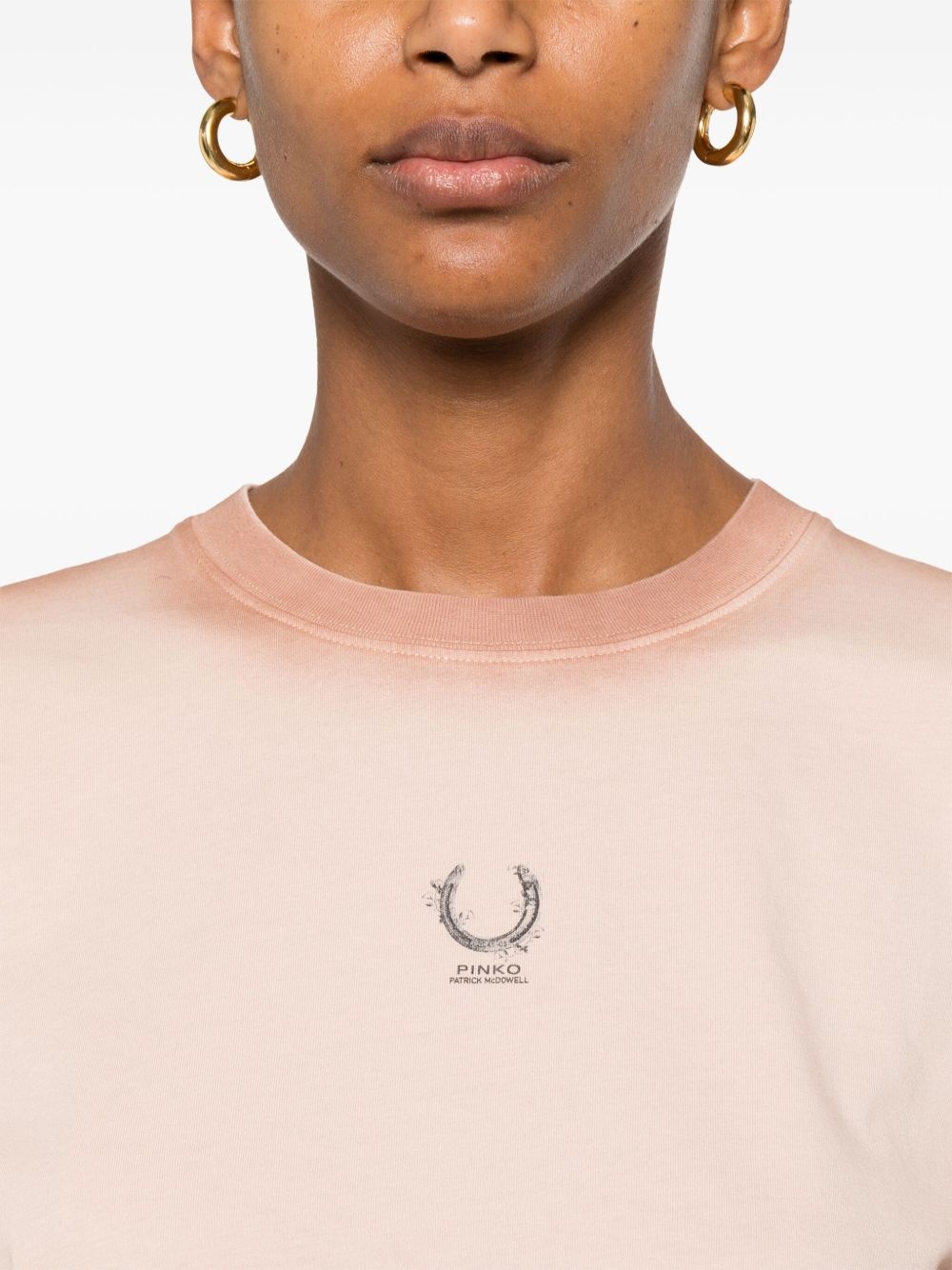 logo-print T-shirt - 5