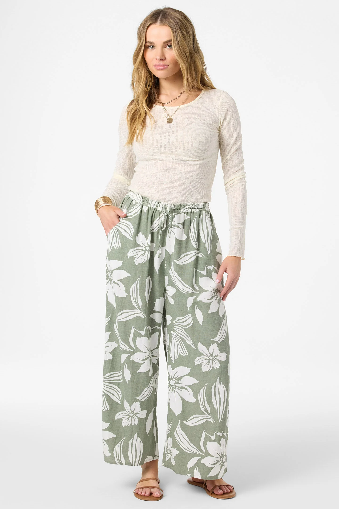 Rosalie Floral Pants - 1