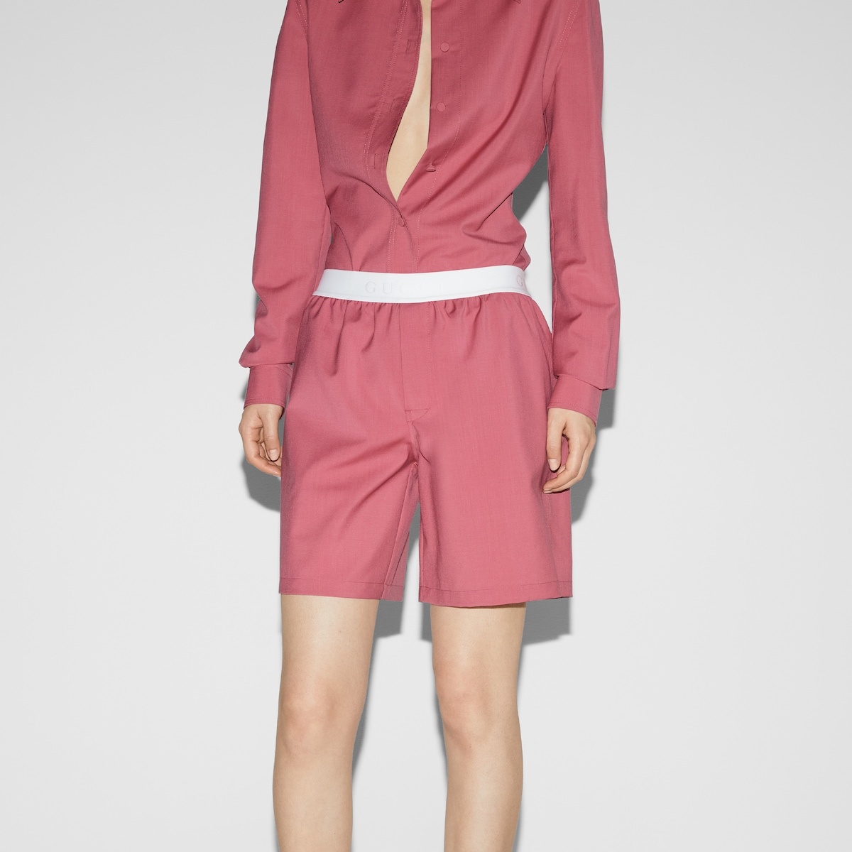 Light wool boxer-style shorts - 3