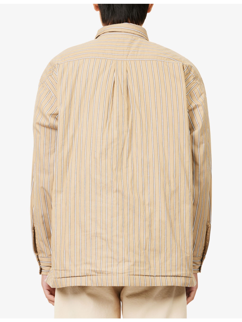 Grimsby Padded Striped Cotton Shirt - 4