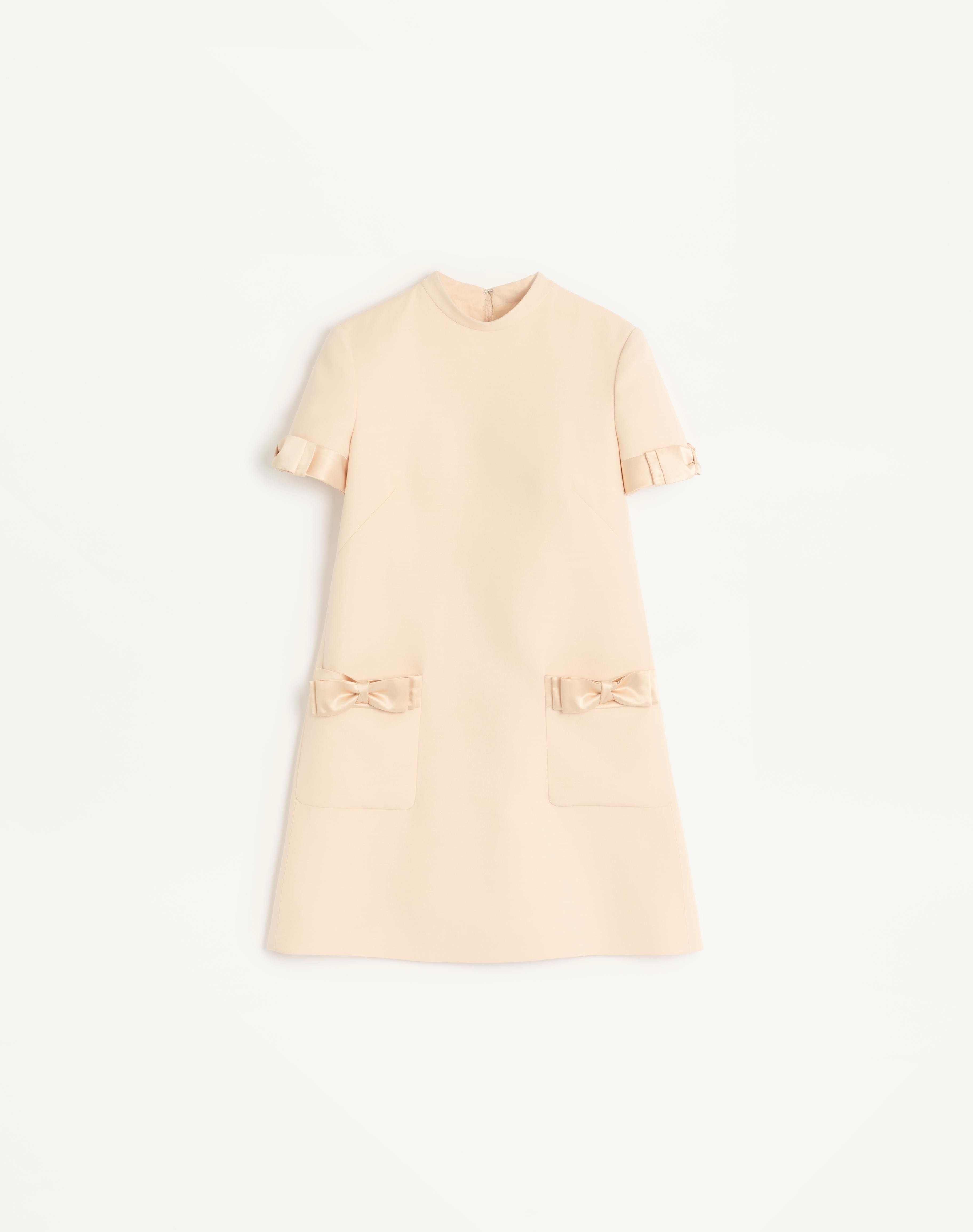 CREPE COUTURE SHORT DRESS - 1