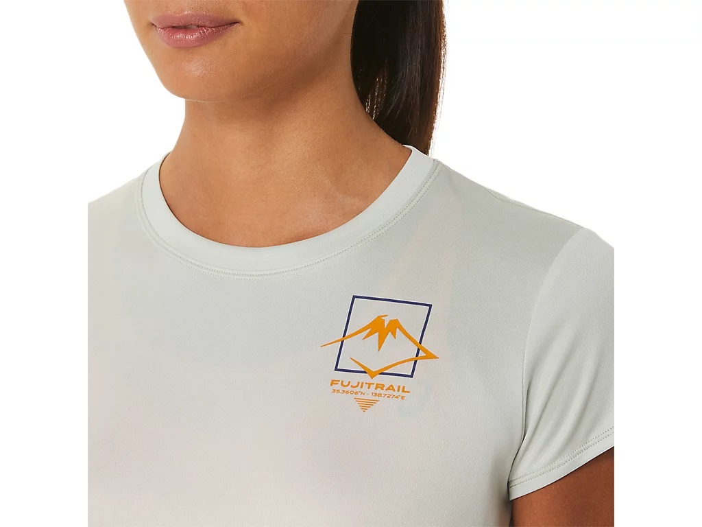 WOMEN'S FUJITRAIL LOGO SHORT SLEEVE TOP - 4
