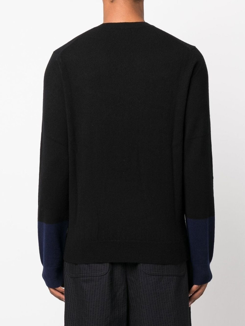 V-neck long-sleeve jumper 4