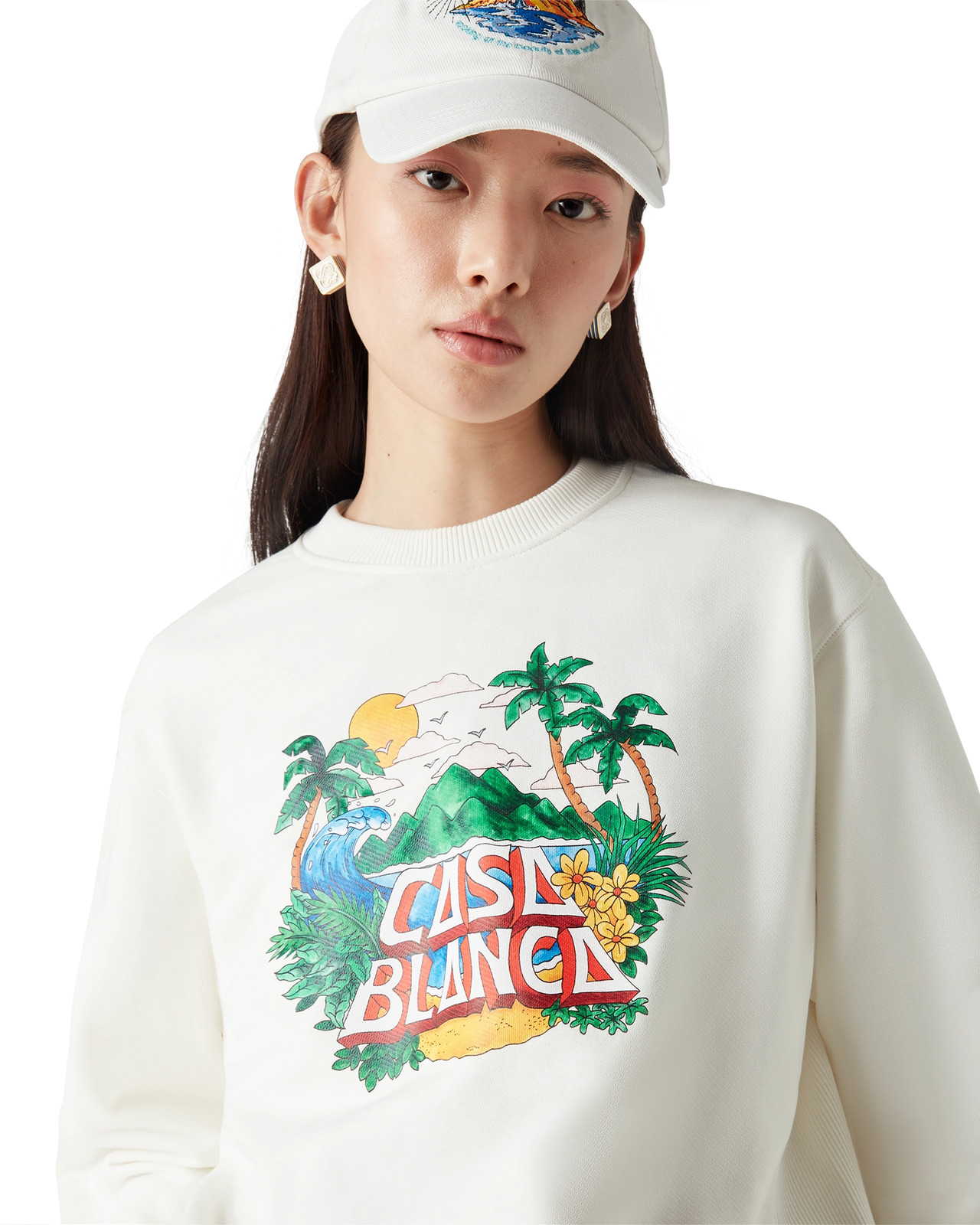 Casa Beach Wave Sweatshirt | Casablanca Paris - 5