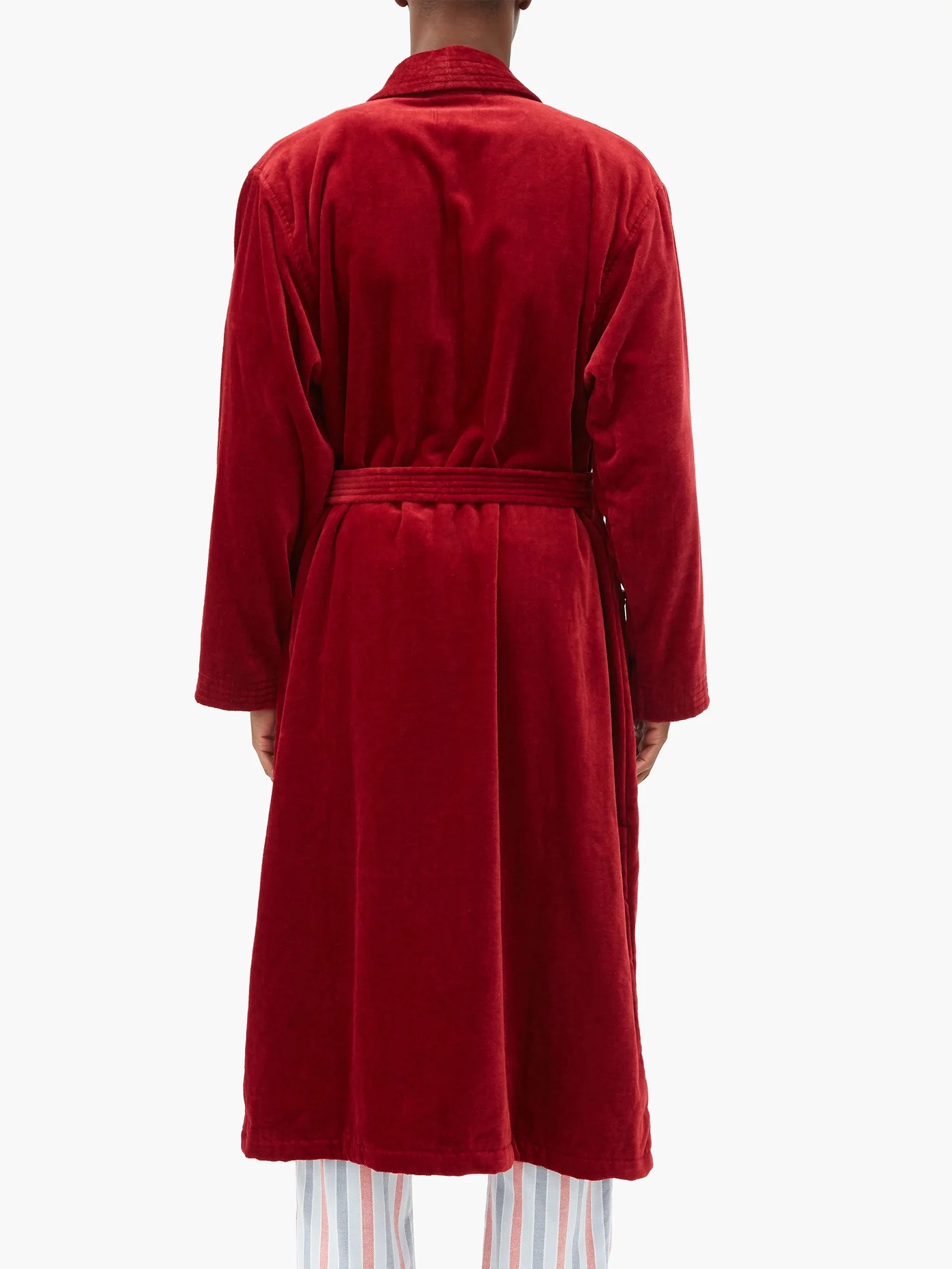 Triton cotton-velour bathrobe - 5