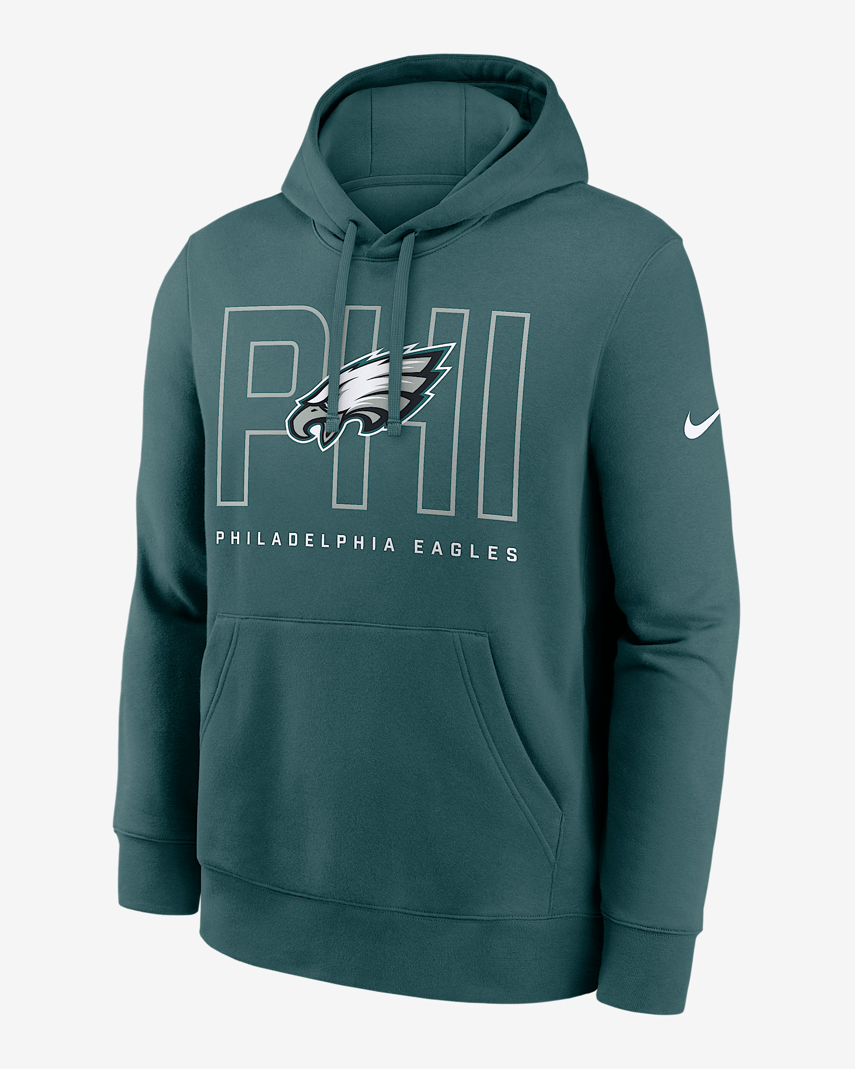 Philadelphia Eagles Busted Play Club Men's Nike NFL Pullover Hoodie - 1