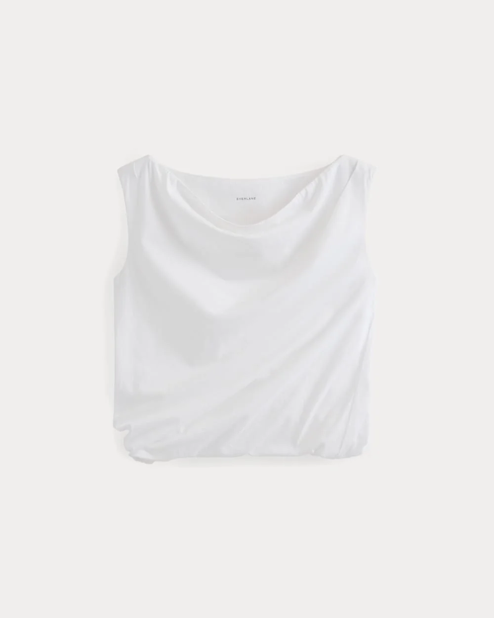 BOATNECK TWISTED TOP IN ESSENTIAL COTTON - 1