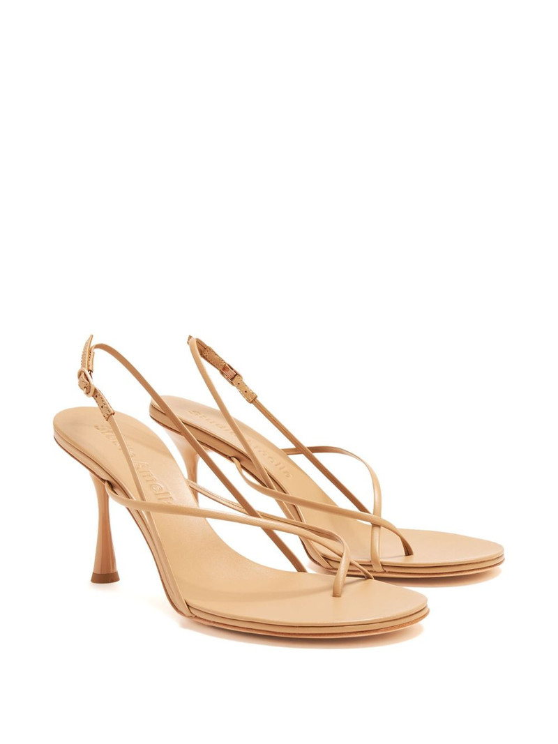 Studio Amelia 90mm Wishbone strappy sandals outlook