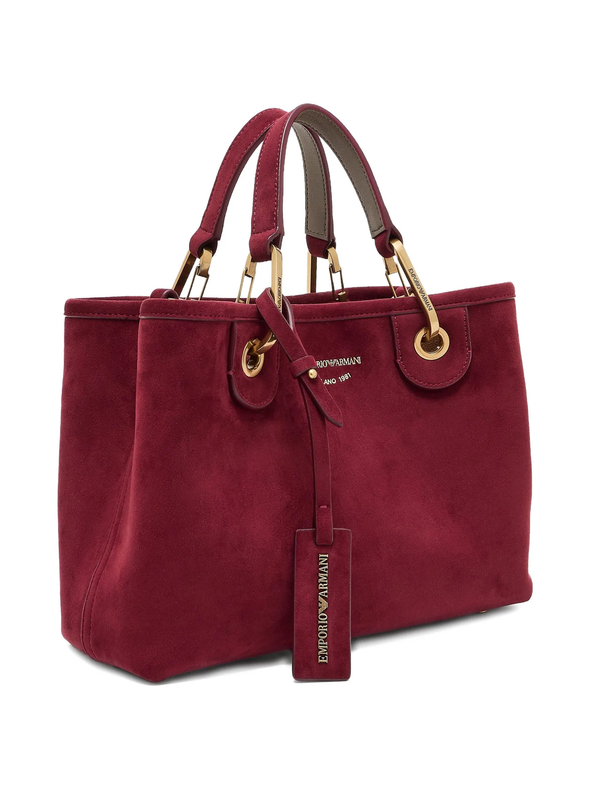 Emporio Armani Top-handle Gold-tone Detail Tote Bag - 3