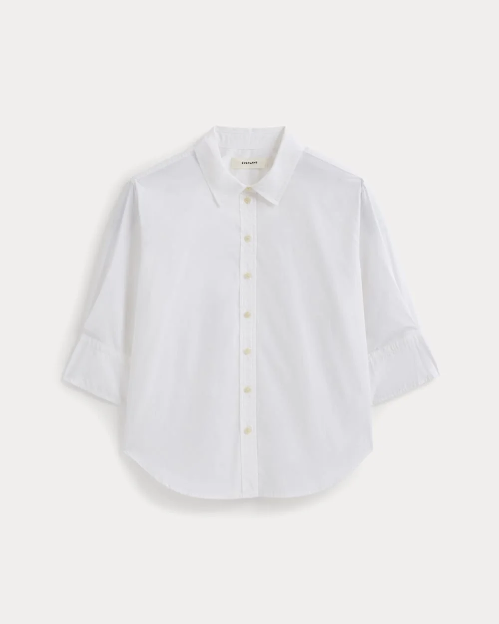 CUFF DETAIL SHIRT IN LIGHTWEIGHT COTTON - 1
