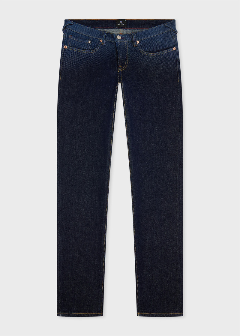 Tapered-Fit Laser-Fade 'Organic Vintage Stretch' Jeans 1
