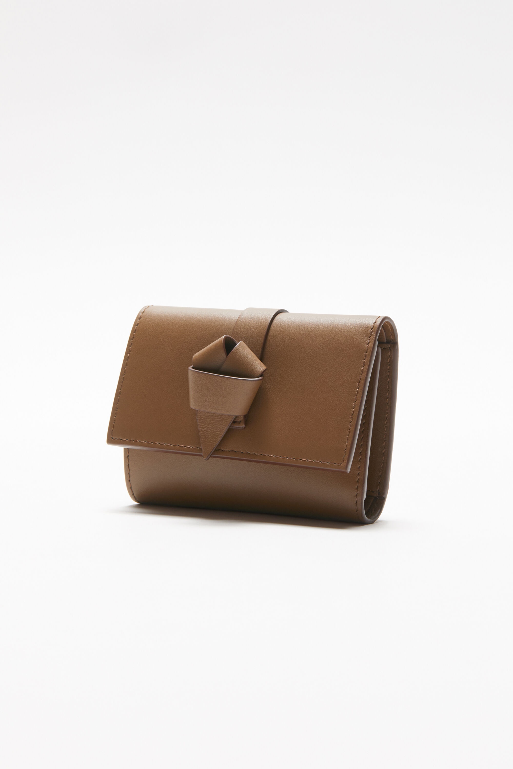 Musubi folded wallet - Camel brown - 3