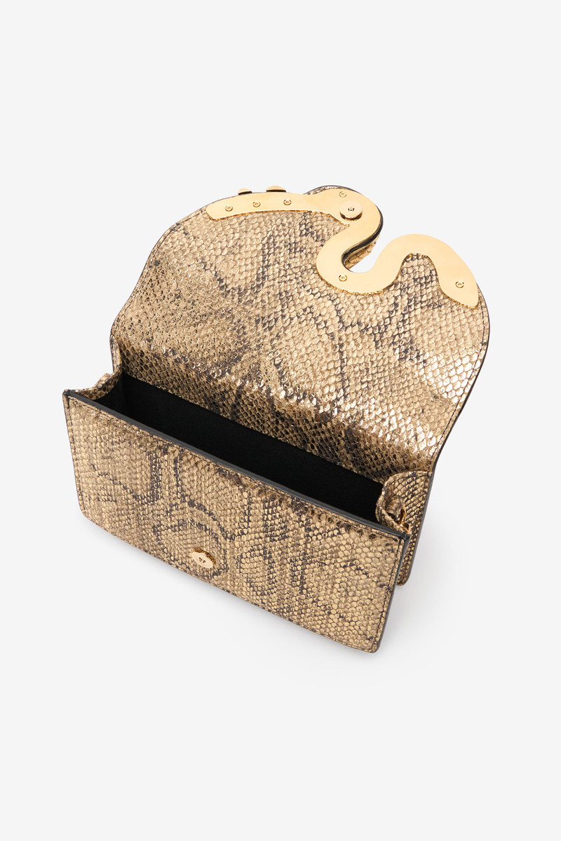 Bag with Golden Python and Snake Motif 7