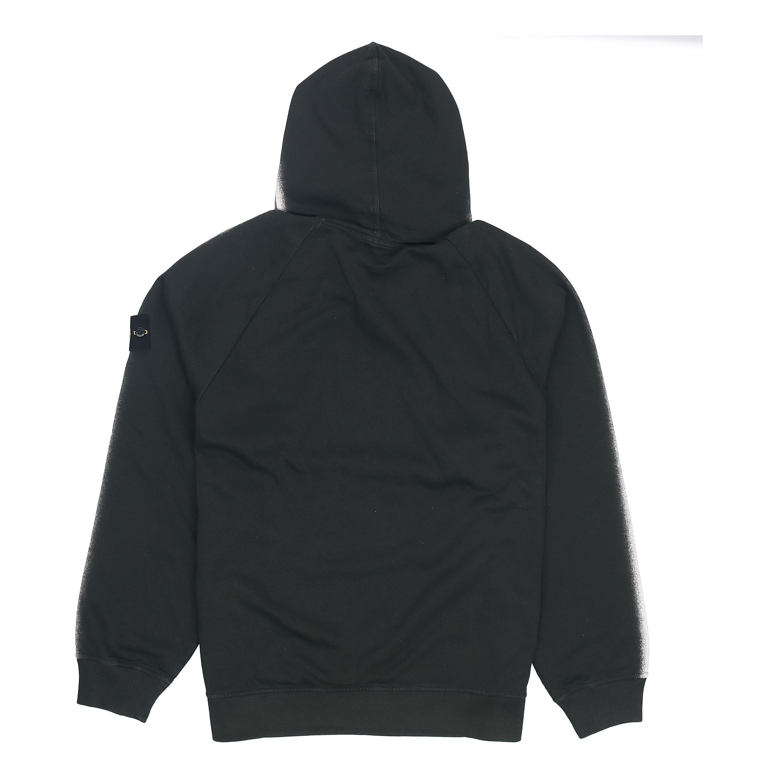 Supreme x Stone Island Stripe Hooded Sweatshirt 'Black White' SUP-SS22-718 - 3