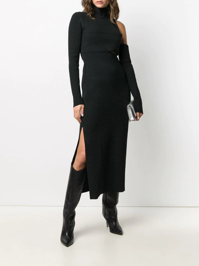 Proenza Schouler one shoulder knitted dress outlook