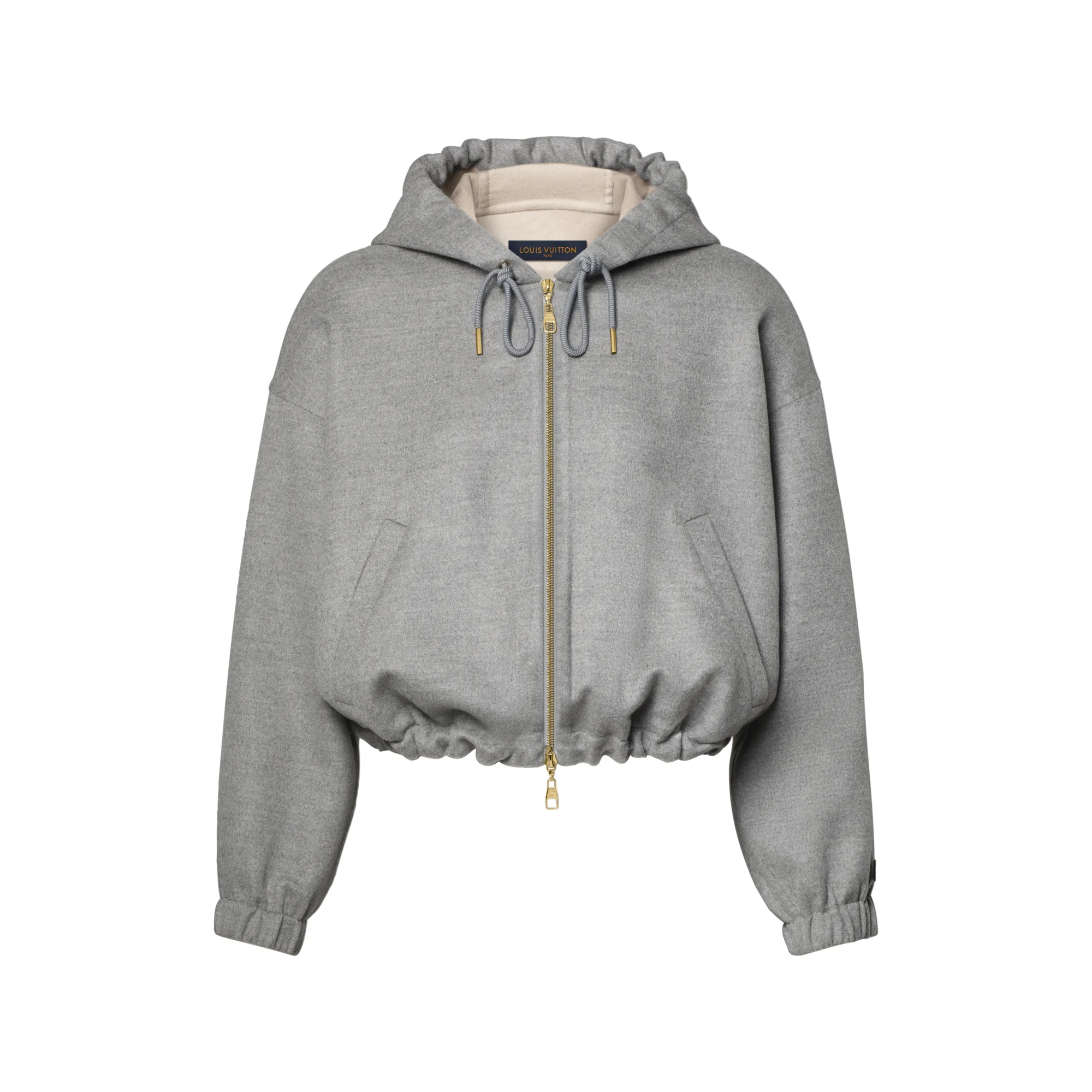 Double Face Cashmere Hoodie - 1