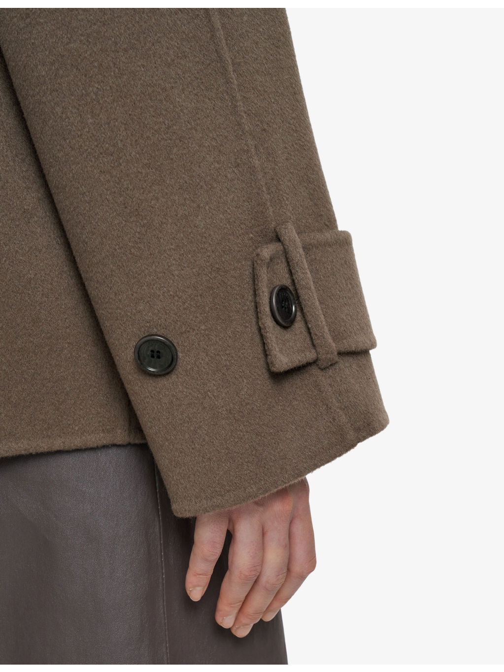 Marne Double-Face Wool and Cashmere-Blend Coat - 5