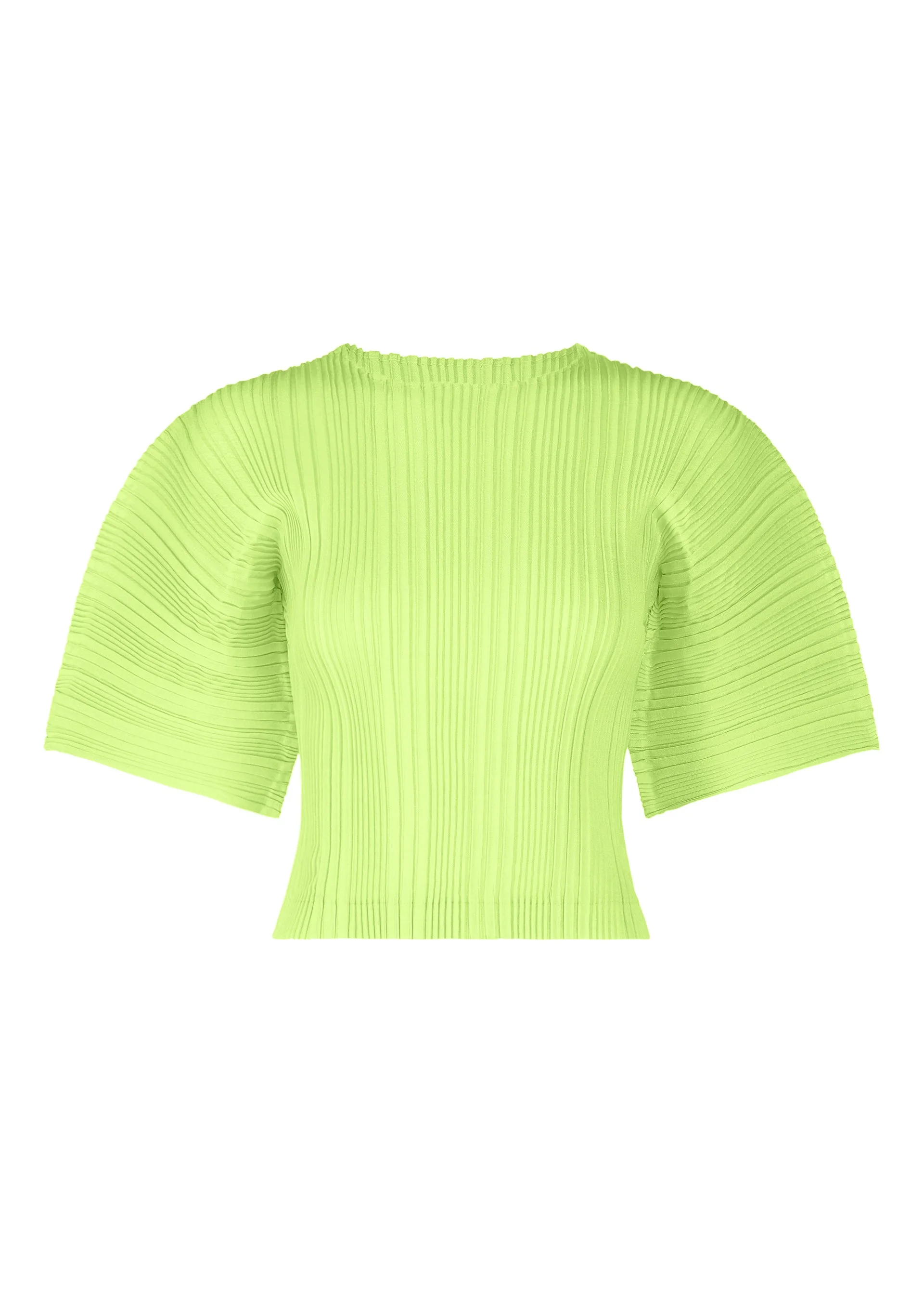 LINEN LIKE RIB PLEATS - 1
