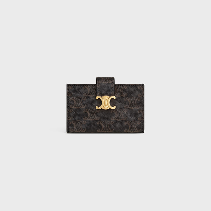 ACCORDEON CARD HOLDER NINO IN Triomphe Canvas 1