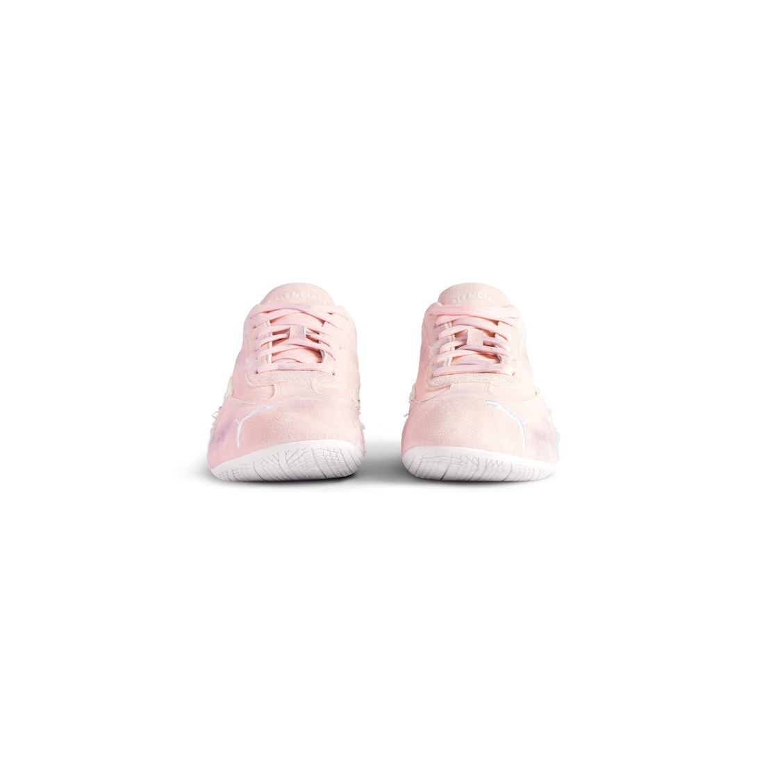 Speedcat Suede Balenciaga in Pink/white - 3