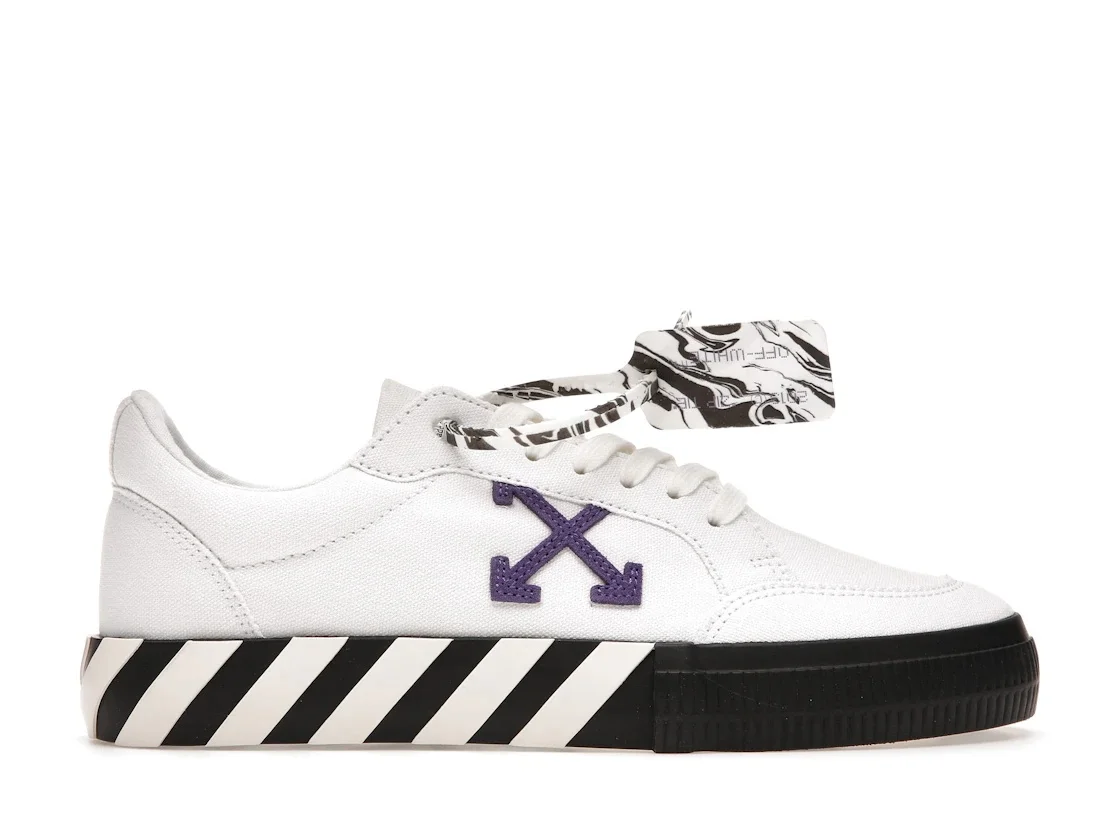 OFF-WHITE Vulc Low White/Purple SS21 - 1