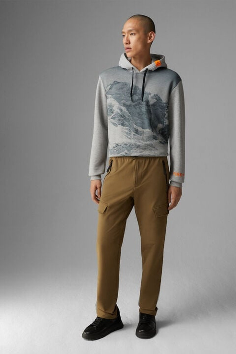 BOGNER Aidan Softshell combat trousers in Brown outlook