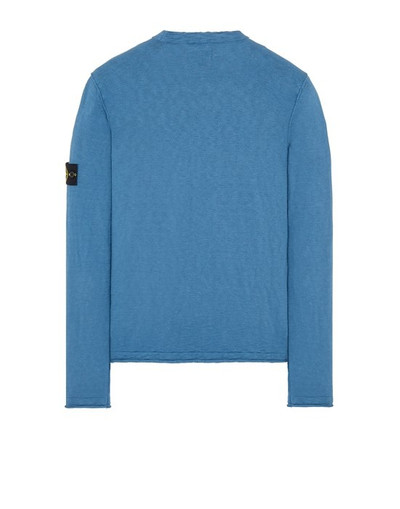 Stone Island 502B0 STOCKING STITCH COTTON-NYLON PASTEL BLUE outlook