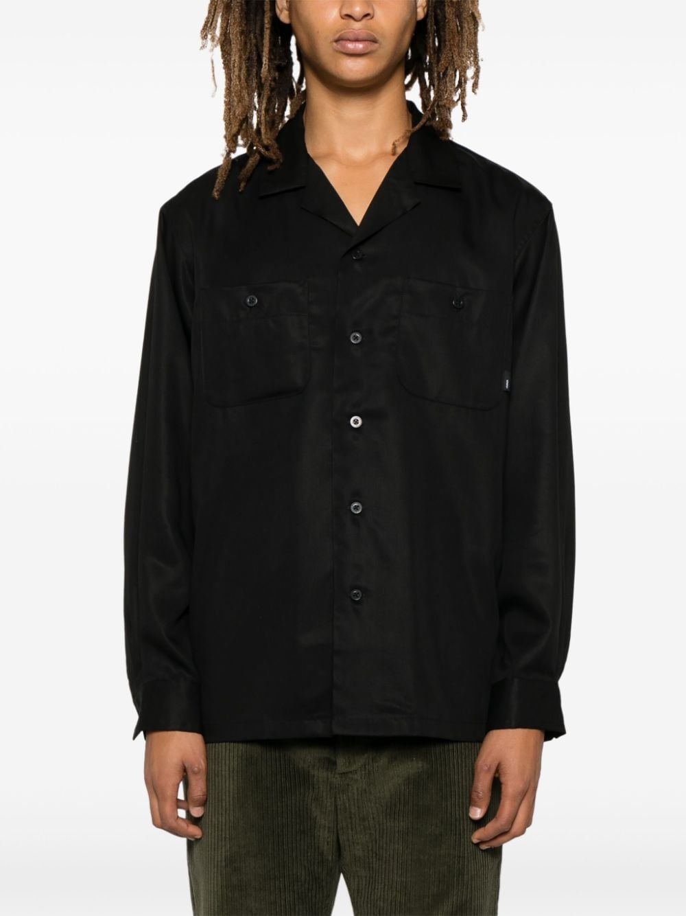 camp-collar shirt - 4