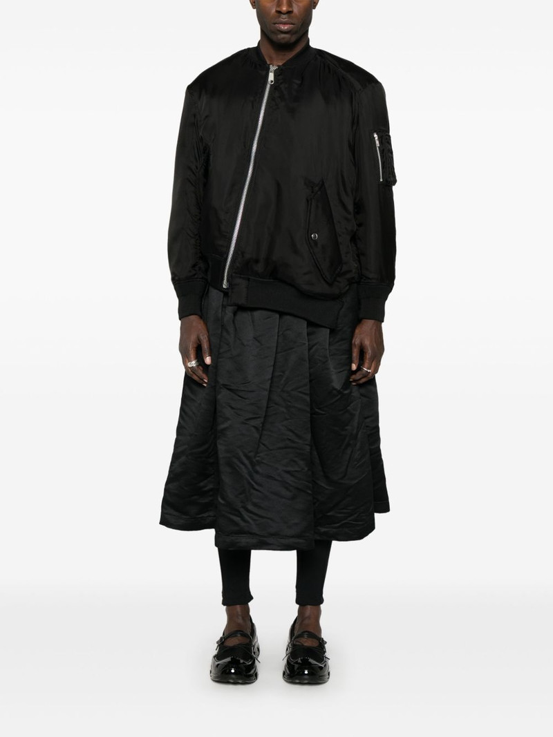 Comme Des Garçons satin midi skirt outlook