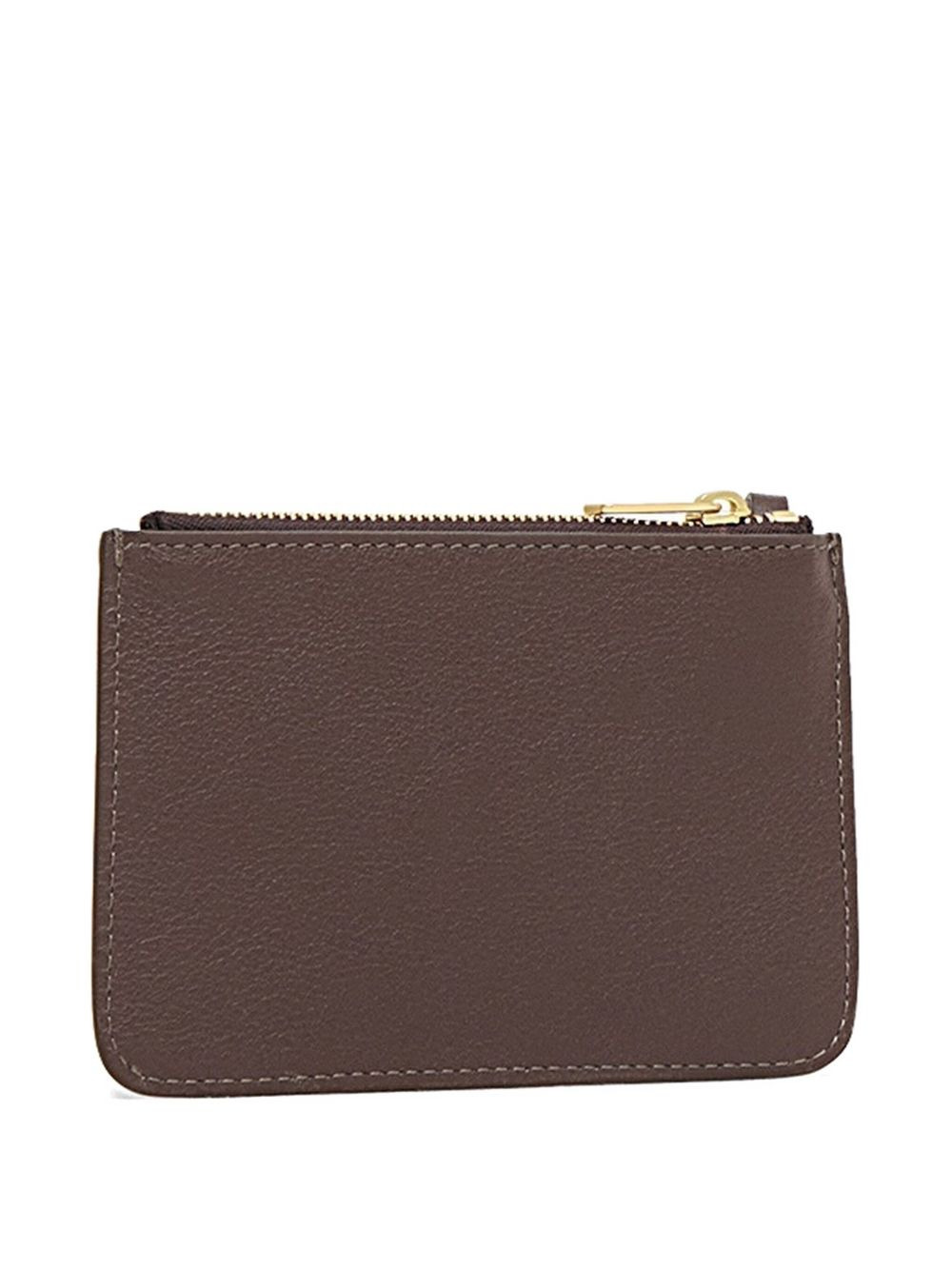 ring-detail leather wallet - 2