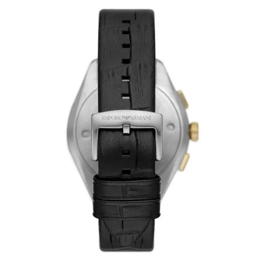 Emporio Armani Claudio Chronograph Quartz Silver Dial Men's Watch AR11498 - 4