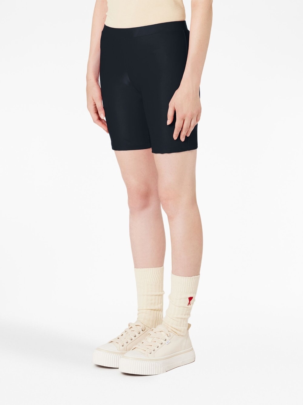 stretch legging shorts - 3