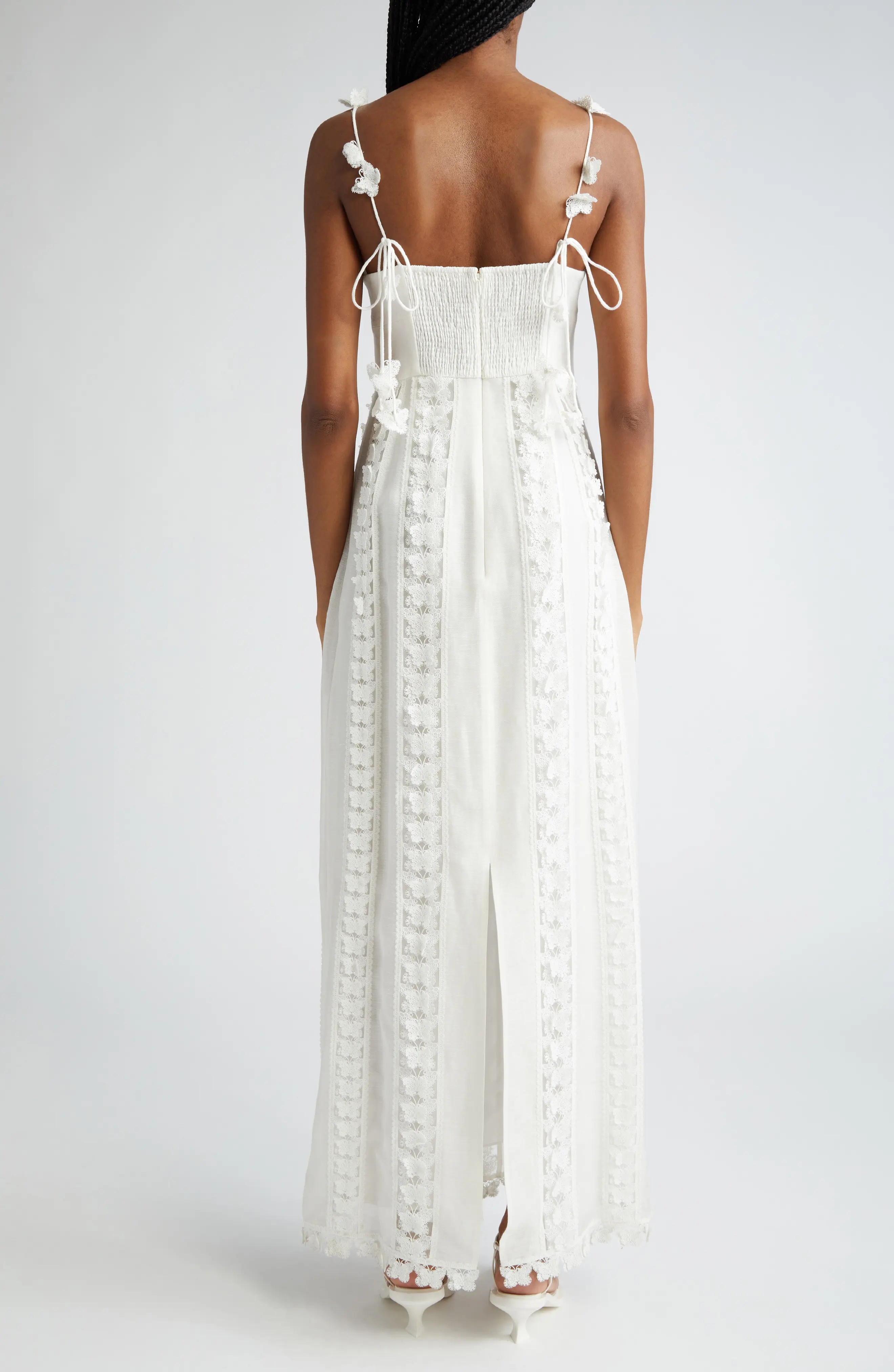 Linen & Silk Maxi Dress - 2