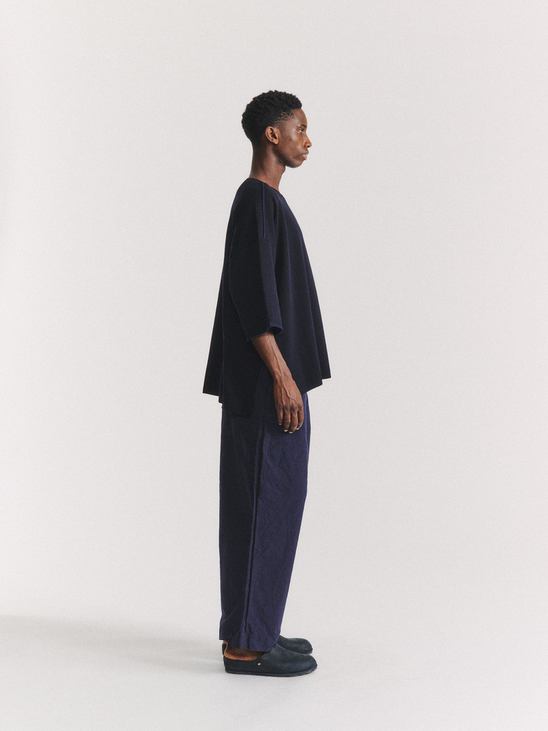 CASEY/CASEY ABELLO PANT - TOUGH COT - NAVY outlook