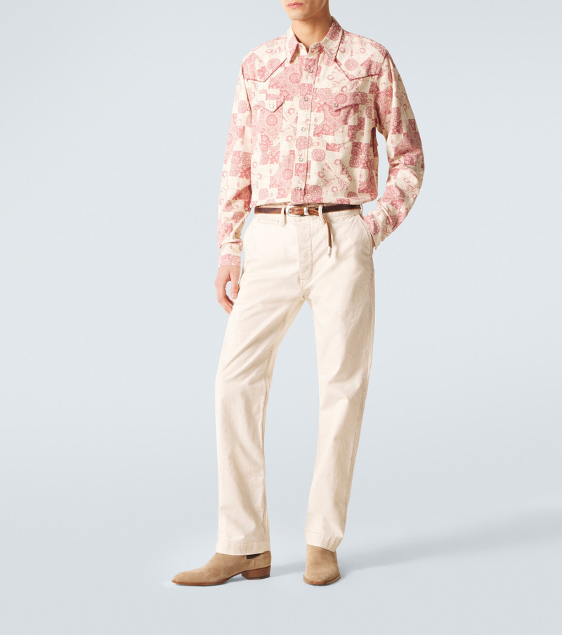 RRL by Ralph Lauren Cotton canvas straight pants outlook