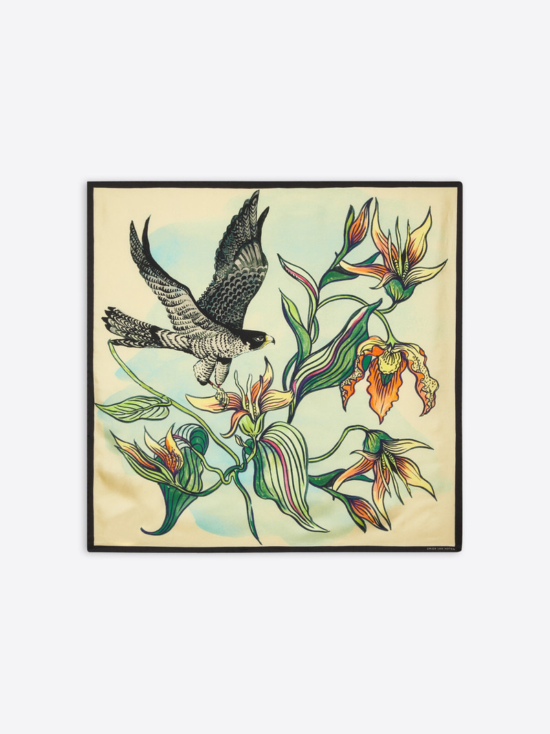 Dries Van Noten PRINTED SILK SCARF outlook