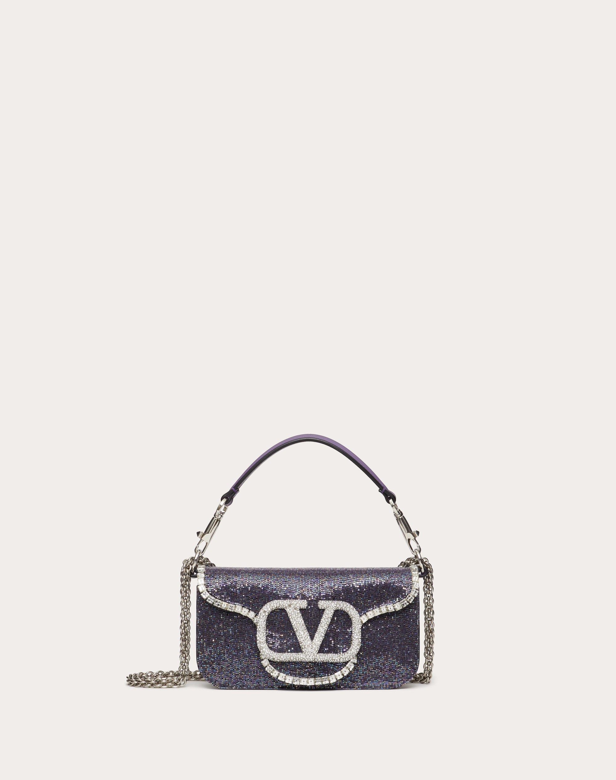 LOCÒ EMBROIDERED SMALL SHOULDER BAG - 1