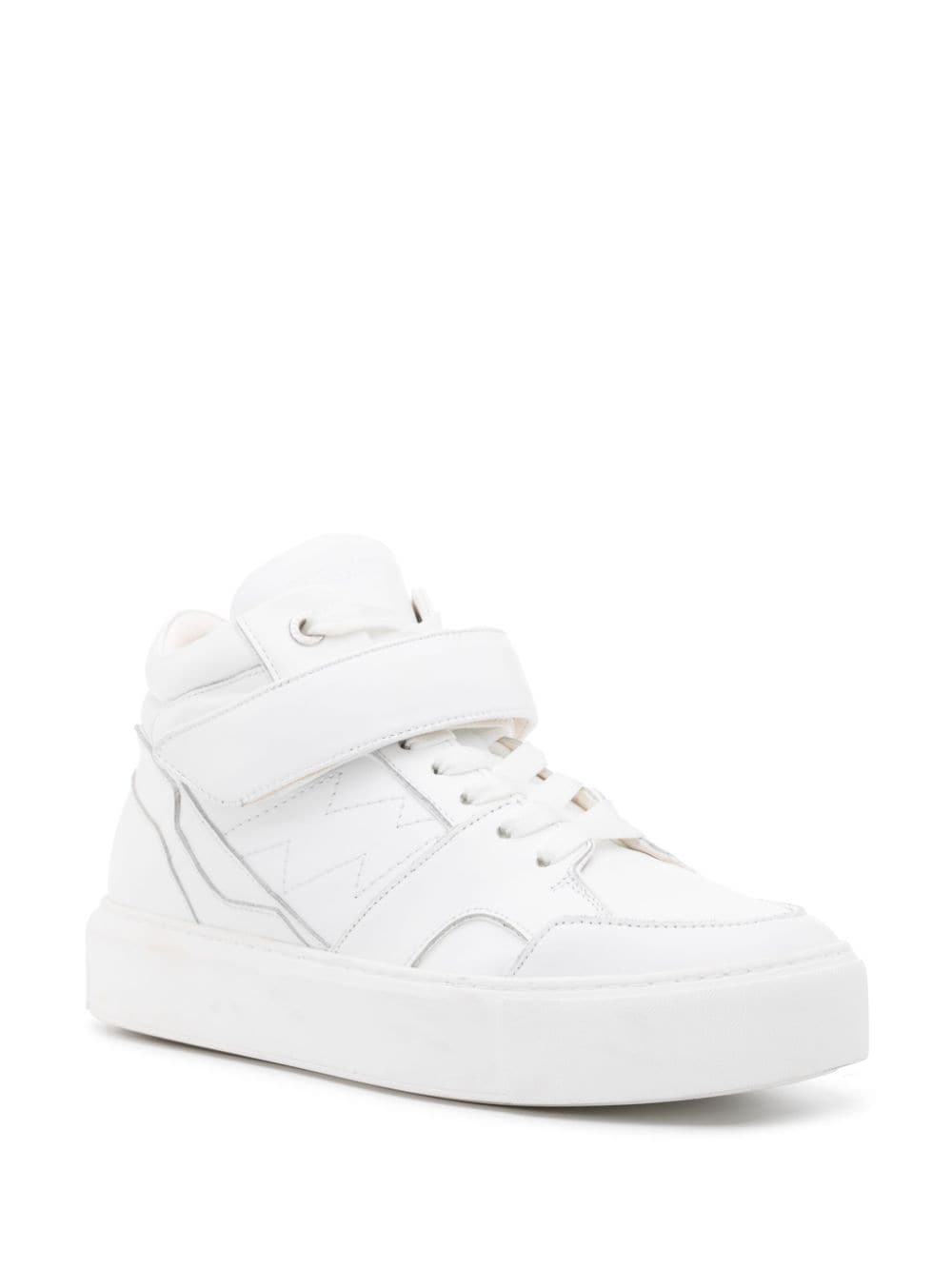 Flash mid-top flatform sneakers - 2