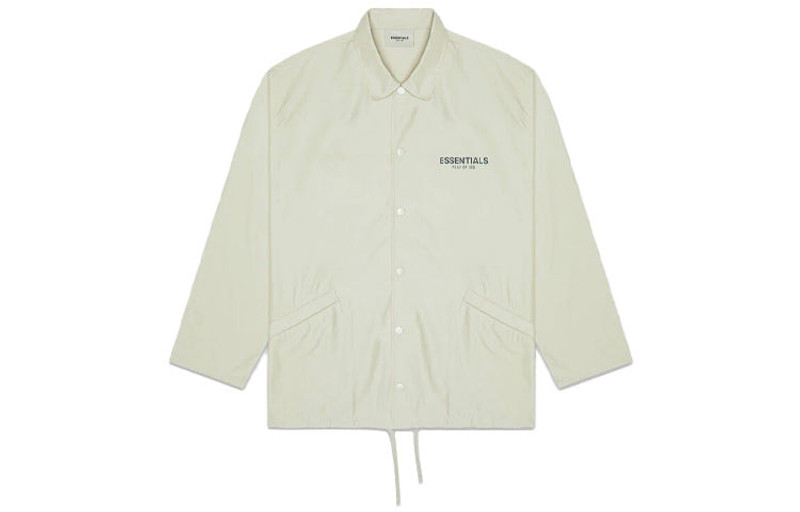 ESSENTIALS Fear of God Essentials FW20 Coach Jacket Sage 0202250500022012 outlook