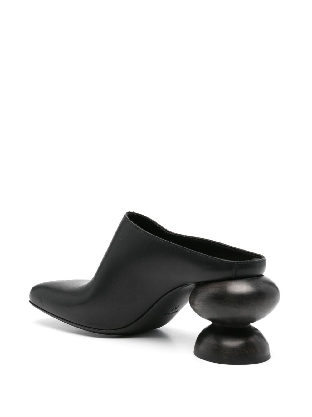 70mm sculpted-heel mules - 3