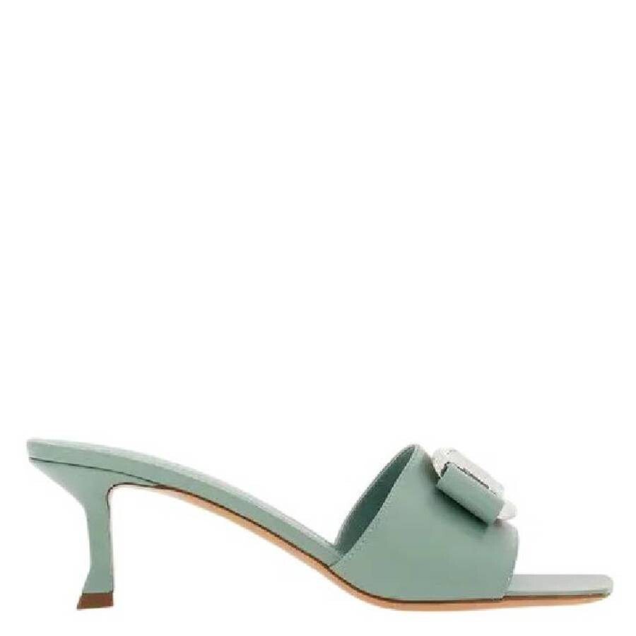 Ferragamo Slip-On Vara Bow Sandals - 1