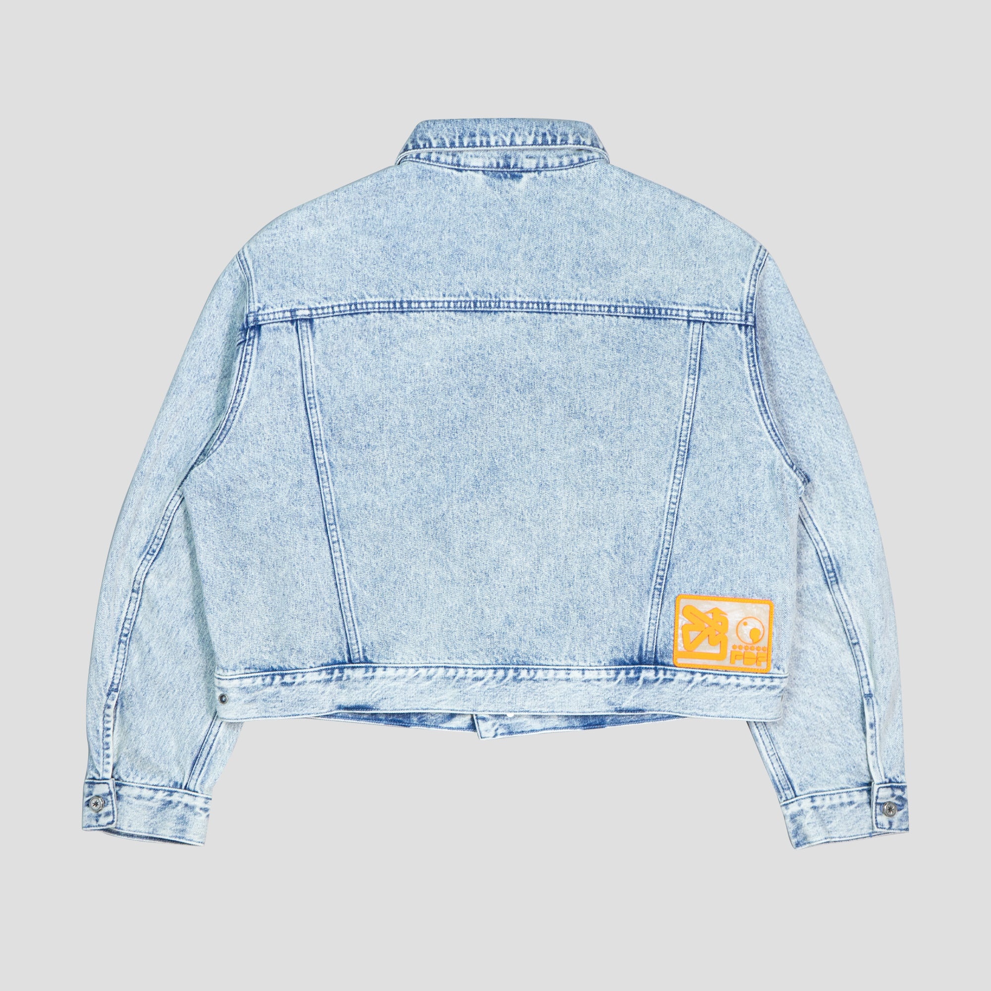 DENIM TRACK JACKET - 2
